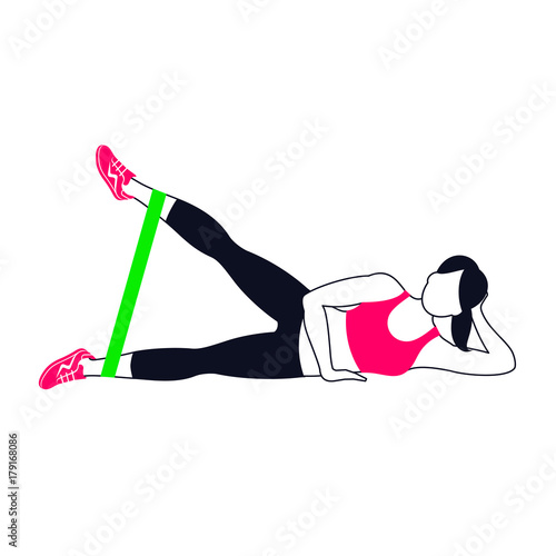 Workout with mini band