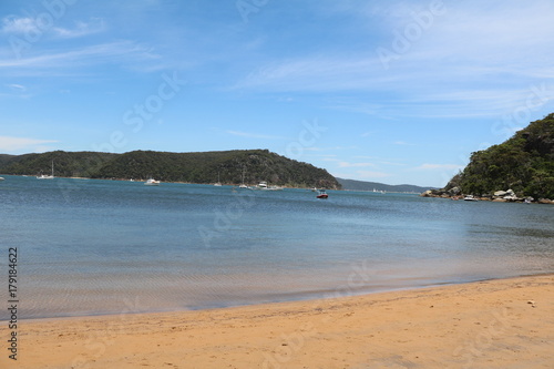 Pittwater Palm beach in the north of Sydney on the Tasman Sea, Australia 