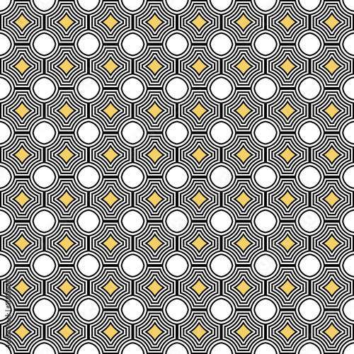 Background and texture with Ancient tile pattern.Seamless retro ornamental Pattern.Ceramic tiles.Traditional ornate