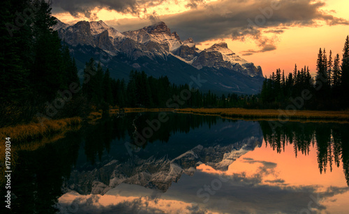 Mount Rundle from Canmore