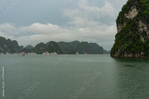 Spectacular mountain islands of HaLong Bay
