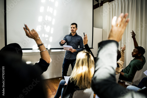 Business people in a meeting