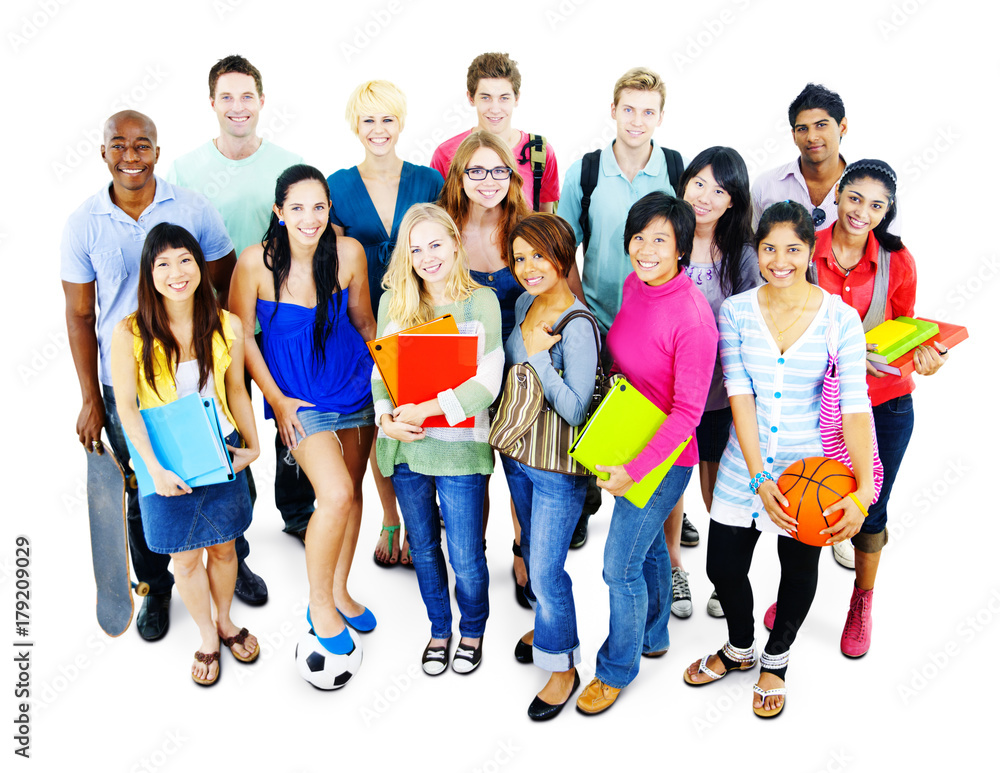 Students College University Education Group Concept Students College University Education Group Concept