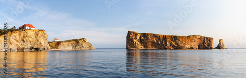 Perce Rock at Gaspe Peninsula photo
