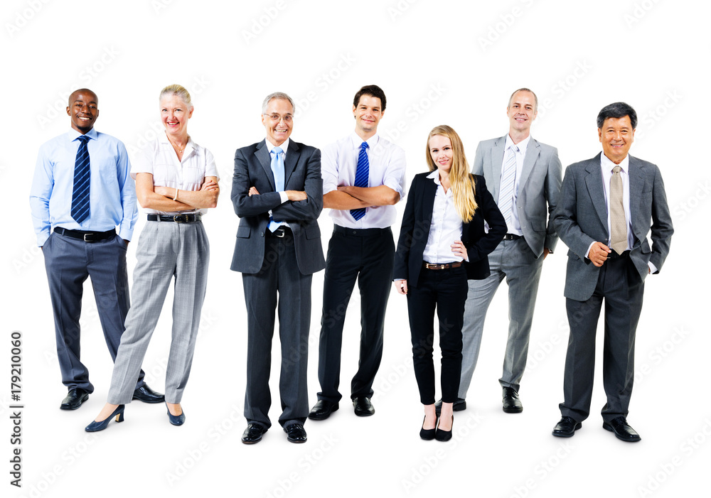 Business people of diverse