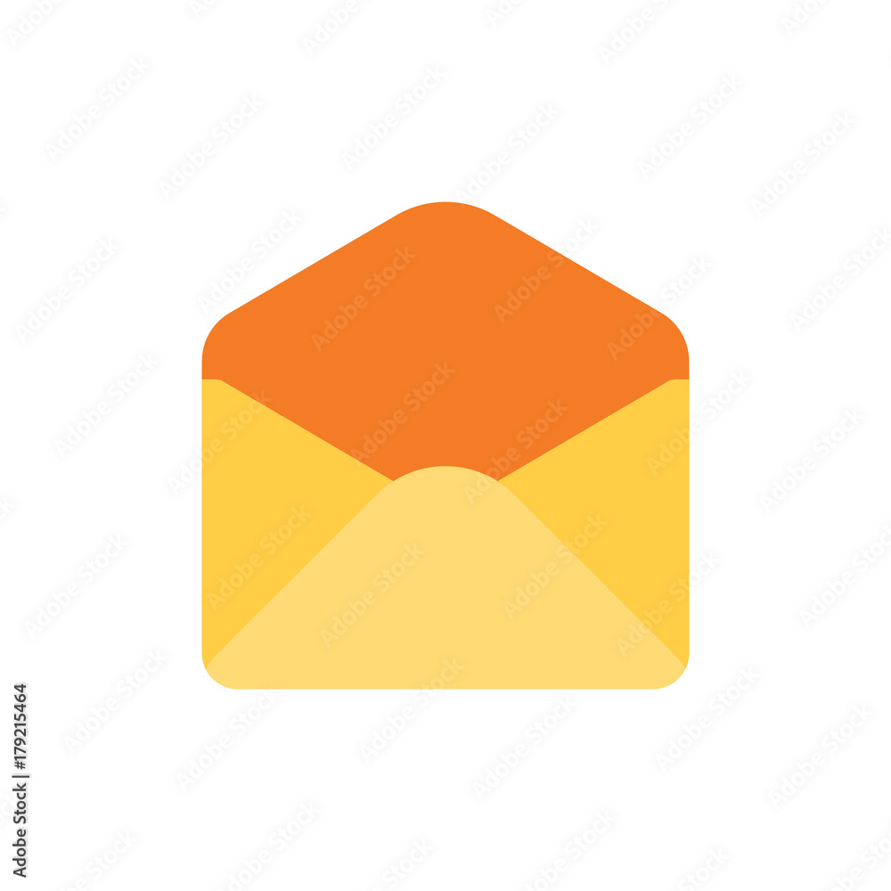 Email 01 Flat - Empty Envelope Icon Email 01 Flat - Empty Envelope Icon