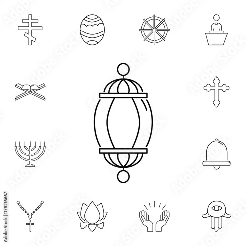 Censer icon. Set of religion icons. Web Icons Premium quality graphic design. Signs, outline symbols collection, simple icons for websites, web design, mobile app