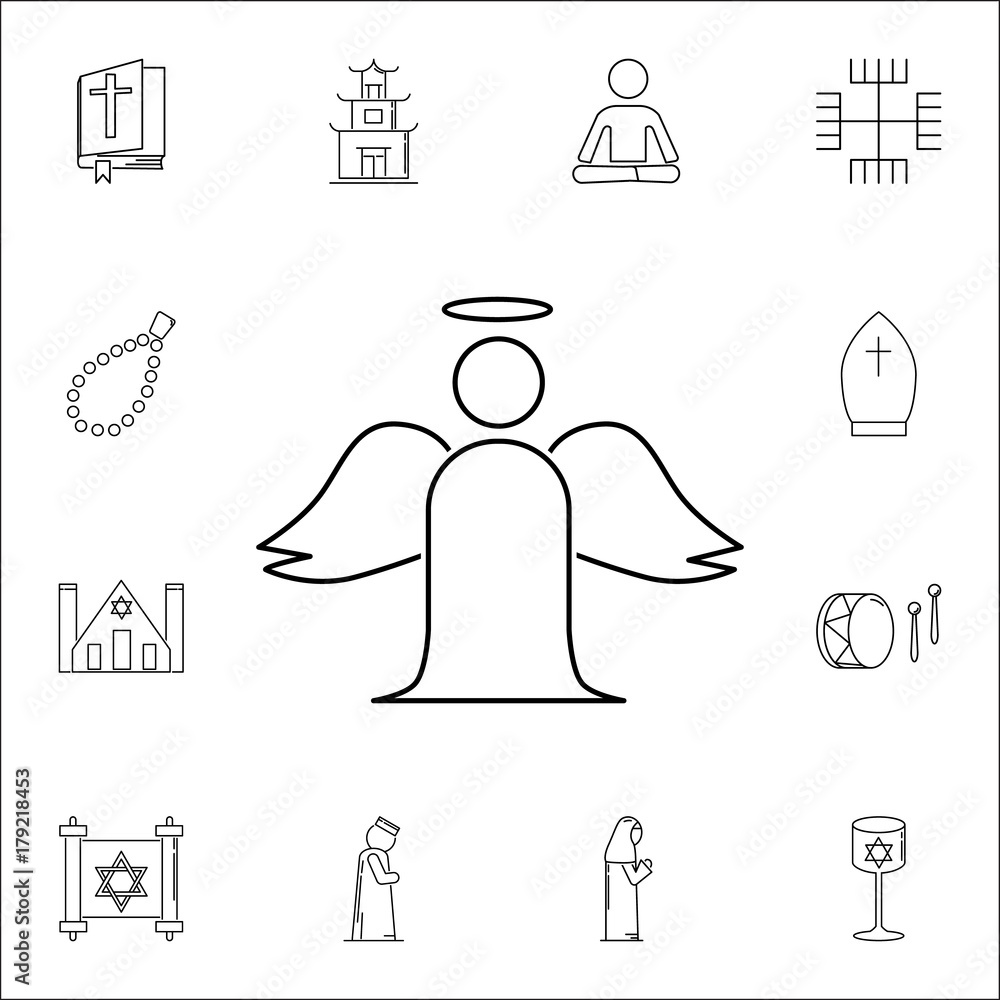 wings icon. Set of religion icons. Web Icons Premium quality graphic design. Signs, outline symbols collection, simple icons for websites, web design, mobile app wings icon. Set of religion icons. Web Icons Premium quality graphic design. Signs, outline symbols collection, simple icons for websites, web design, mobile app