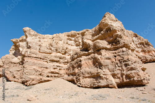 Charyn grand canyon in Kazakhstan