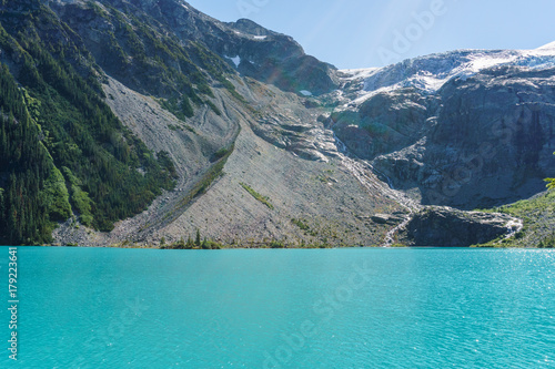 Joffre Lake in British Columbia, Canada at day time. © olegmayorov