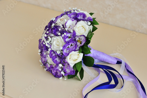 Wedding bouquet close-up