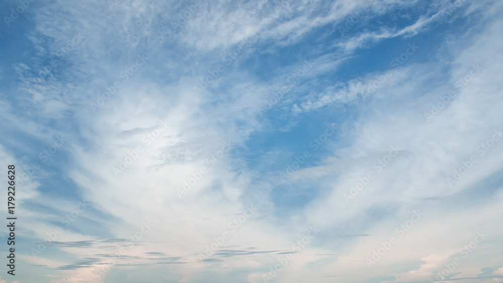 Blue sky with clouds Blue sky with clouds