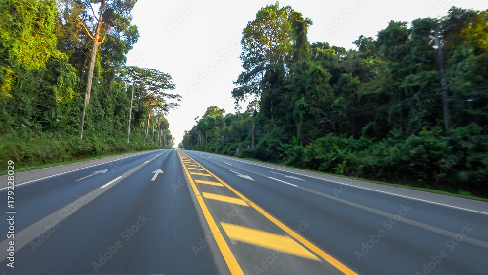 Obraz premium Road in Thailand
