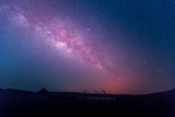 star, astronomy, Milky Way Galaxy, Long exposure photograph with grain at  Thung Kamang nature park, Chaiyaphum, Thailand