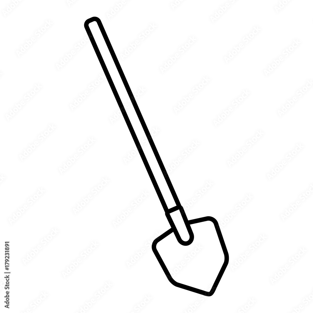 Shovel construction tool icon vector illustration graphic design Shovel construction tool icon vector illustration graphic design