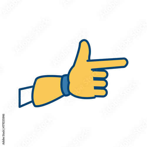 Worker glove isolated icon vector illustration graphic design