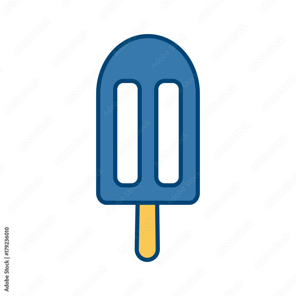 Delicious posicle ice icon vector illustration graphic design Delicious posicle ice icon vector illustration graphic design