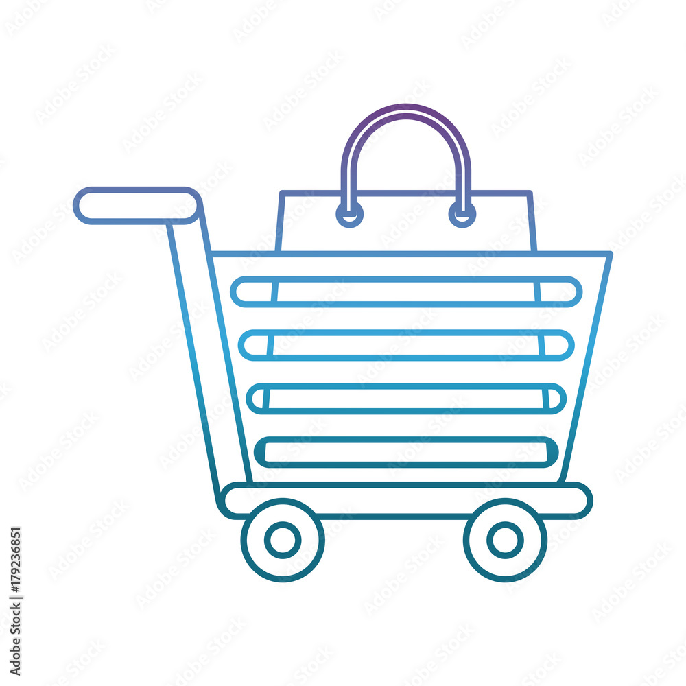 shopping cart icon over white background vector illustration shopping cart icon over white background vector illustration