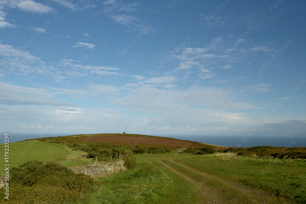 Fototapeta premium View over Countisbury, Exmoor, North Devon