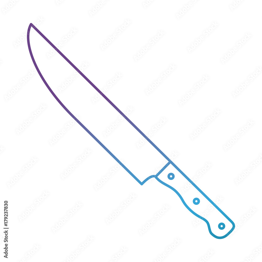 knife icon over white background vector illustration knife icon over white background vector illustration