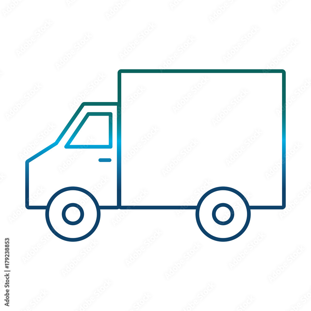 cargo truck icon over white background vector illustration cargo truck icon over white background vector illustration