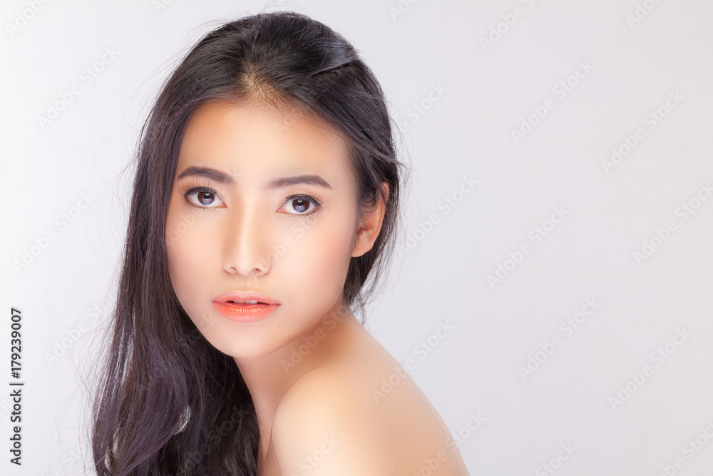 Beautiful girl with Perfect Fresh Skin. Beautiful girl with Perfect Fresh Skin.