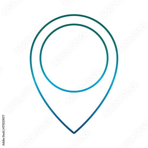 Free Download location pin icon over white background vector illustration - GFXLoad