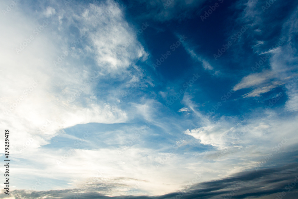 colorful dramatic sky with cloud at sunset. colorful dramatic sky with cloud at sunset.