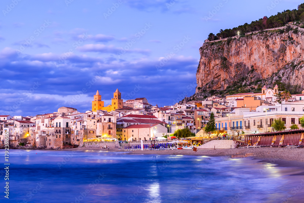 Cefalu, Ligurian Sea, Italy, Sicily