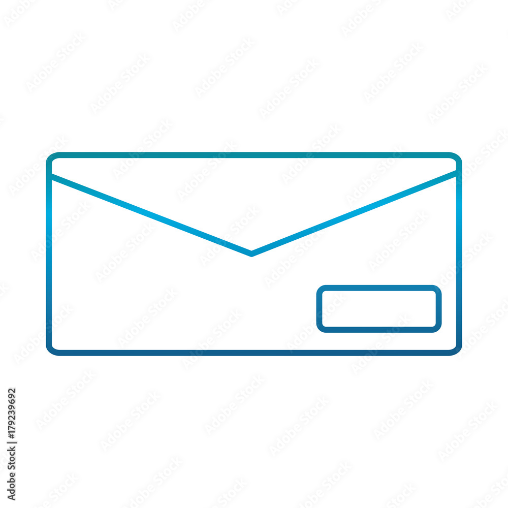 envelope icon over white background vector illustration envelope icon over white background vector illustration