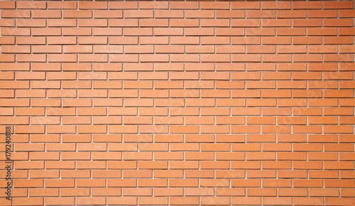 texture of red brick wall as background