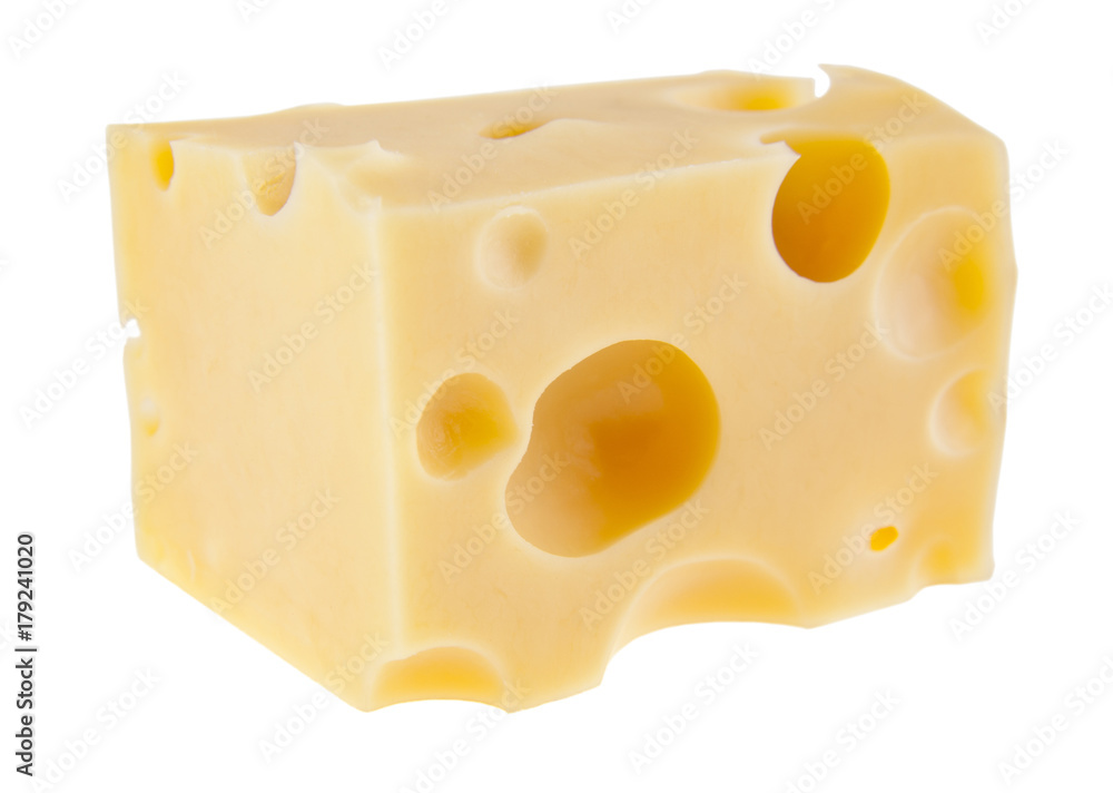 cheese isolated on white background closeup cheese isolated on white background closeup