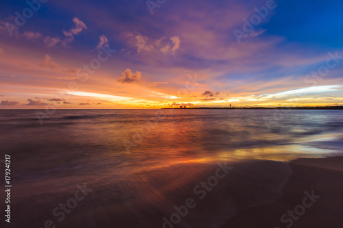 Koh Kong beach at Cambudia.