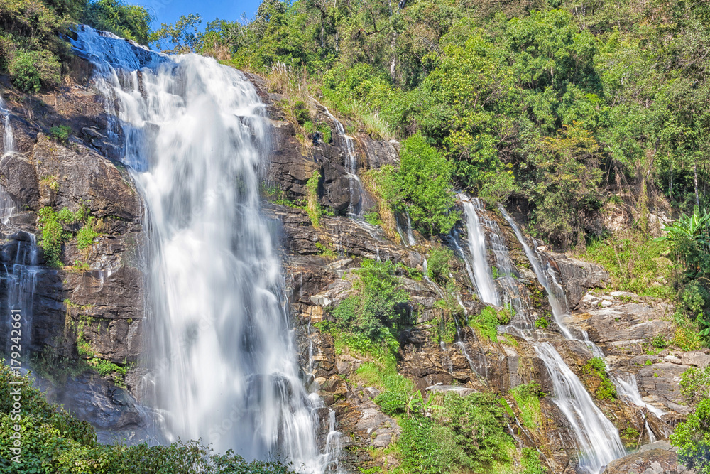 Wachirathan waterfall in Doi Inthanon, Thailand Wachirathan waterfall in Doi Inthanon, Thailand