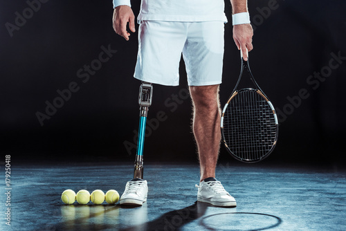 фотографія paralympic tennis player