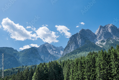 The landscape of mountain in Tyrol, Bavaria © wlad074