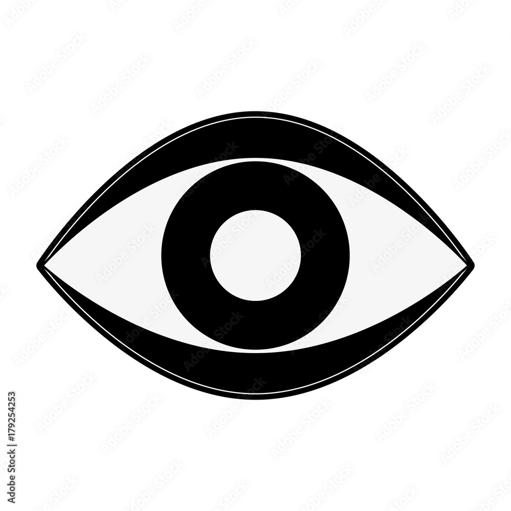 Human eye isolated icon vector illustration graphic design Human eye isolated icon vector illustration graphic design