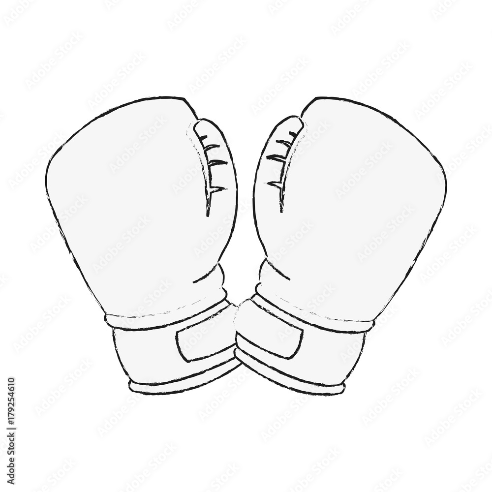 Boxing glove isolated icon vector illustration graphic design Boxing glove isolated icon vector illustration graphic design