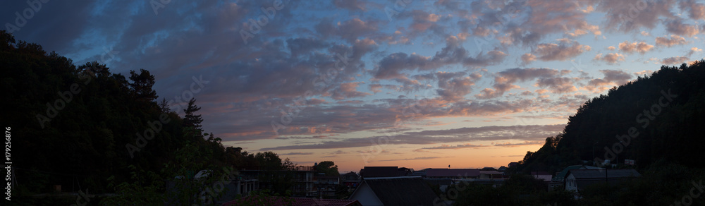 Obraz premium Sunset sky