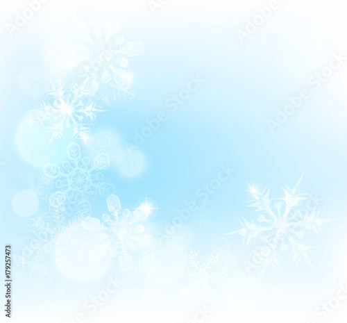 Christmas Snowflakes Backgr...