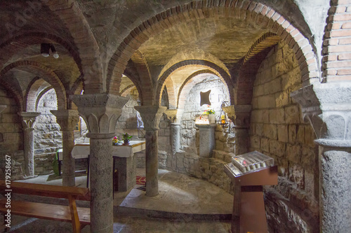 SALAMANCA 10 September 2017  inside of a church Christian in Salamanca Spain