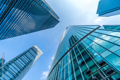 Photography Low angle view of skyscrapers architectural glass