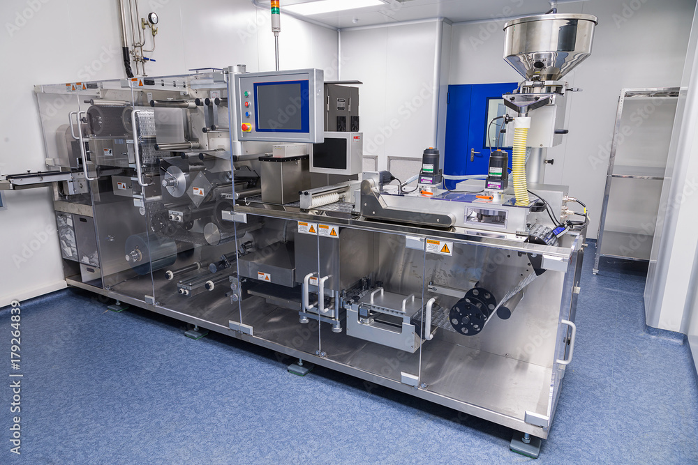 photos sterile production area with the machine for the production of tablets and sorting photos sterile production area with the machine for the production of tablets and sorting