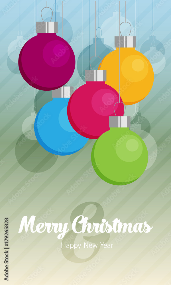 Christmas greeting card. Vector illustration Christmas greeting card. Vector illustration
