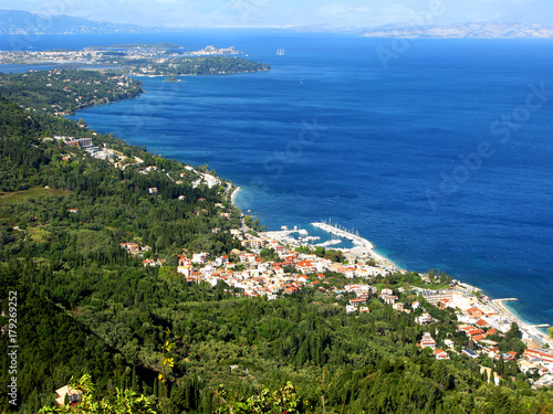 Wallpaper Mural coast landscape ionian sea on Corfu island Torontodigital.ca