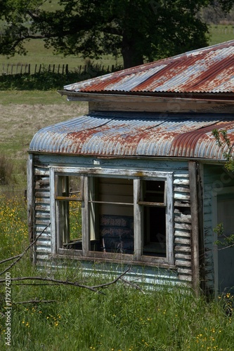 Abandoned farmhouse New Zealand