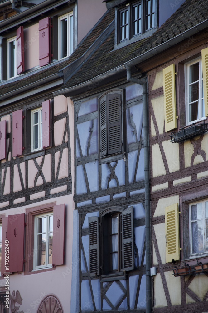 Obraz premium maisons alsaciennes