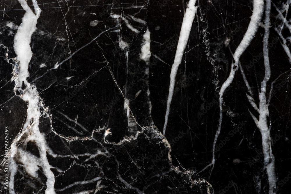 Fototapeta premium black and white marble texture background