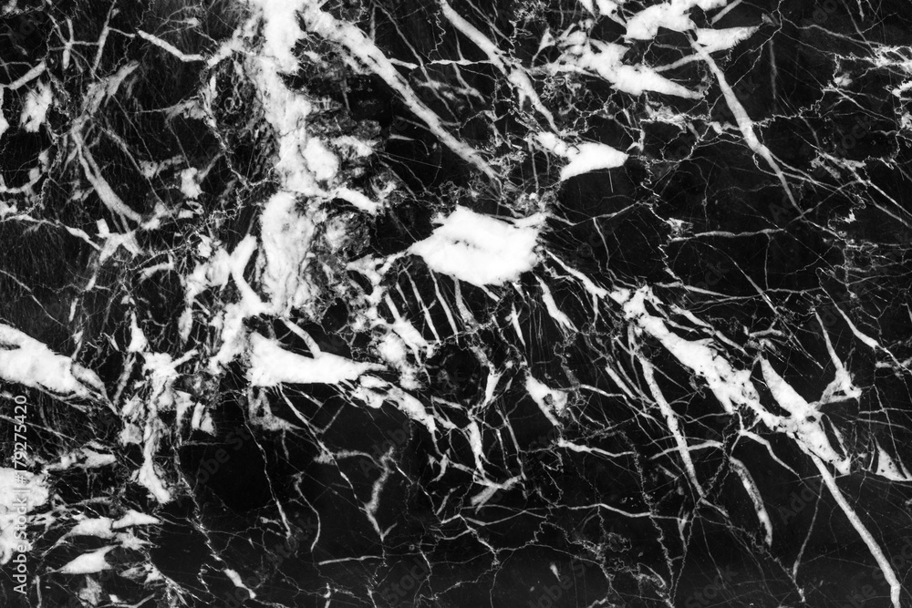black marble texture with white pattern Stock Photo | Adobe Stock