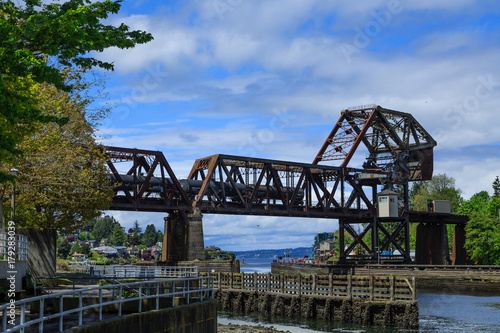 Steel Bridge Near Ballard Locks © dbvirago